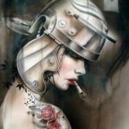 Gladiate-Her drawing