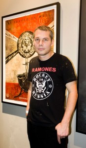 OBEY YOUR MASTER - Shepard Fairey & his piece