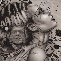 ‘BRIDE OF FRANKENSTEIN’ 90th Anniversary Print Available AUGUST 30th SOLD OUT