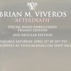 Viveros ‘AFTERDEATH’ Special Edition and Regular Edition Available This Saturday, April 21st at 10AM PST