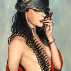 VIVEROS ‘GRAN TORINO’ FOR ’20 YEARS UNDER THE INFLUENCE OF JUXTAPOZ’ EXHIBITION OPENING THIS SATURDAY FEB. 21ST