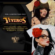 TWO NEW VIVEROS BRAND ALL OVER TEES NOW AVAILABLE