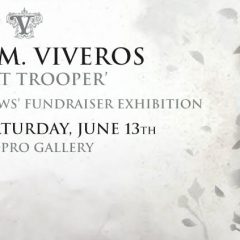 VIVEROS ‘LA CAT TROOPER’ FOR SPECIAL LUXE PAWS FUNDRAISER